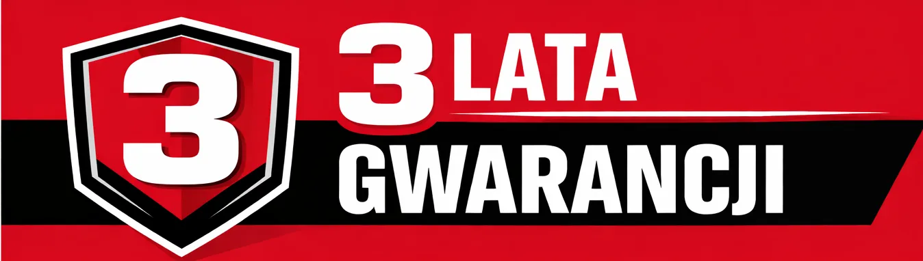 3 lata gwarancji Milwaukee